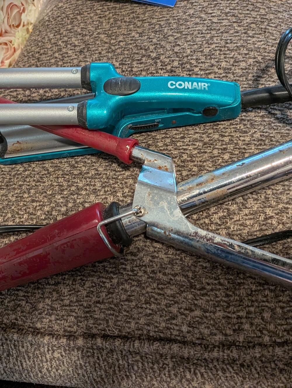 Conair crimping iron Burmax Curling Iron